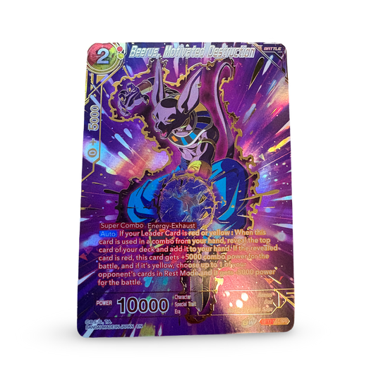 Beerus, Motivated Destruction